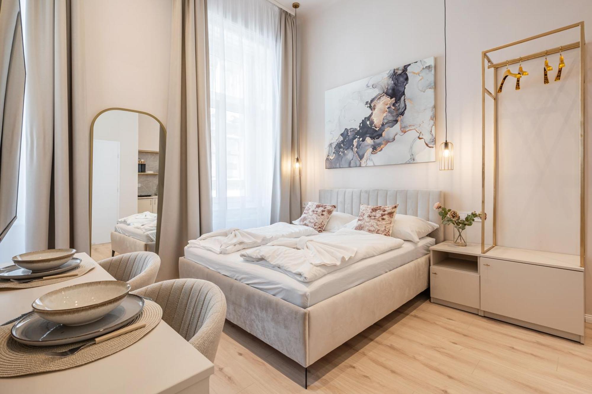 W30 - Wesselenyi Charming Apartment - Best Location By Bqa บูดาเปสต์ ภายนอก รูปภาพ